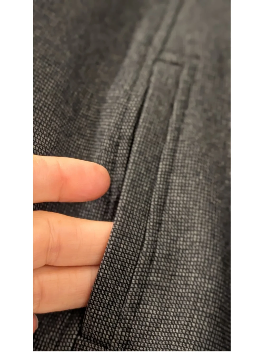 Atelier Luxe Petite Textured Pencil Skirt | Gray & Black | Size 2P | NWT
